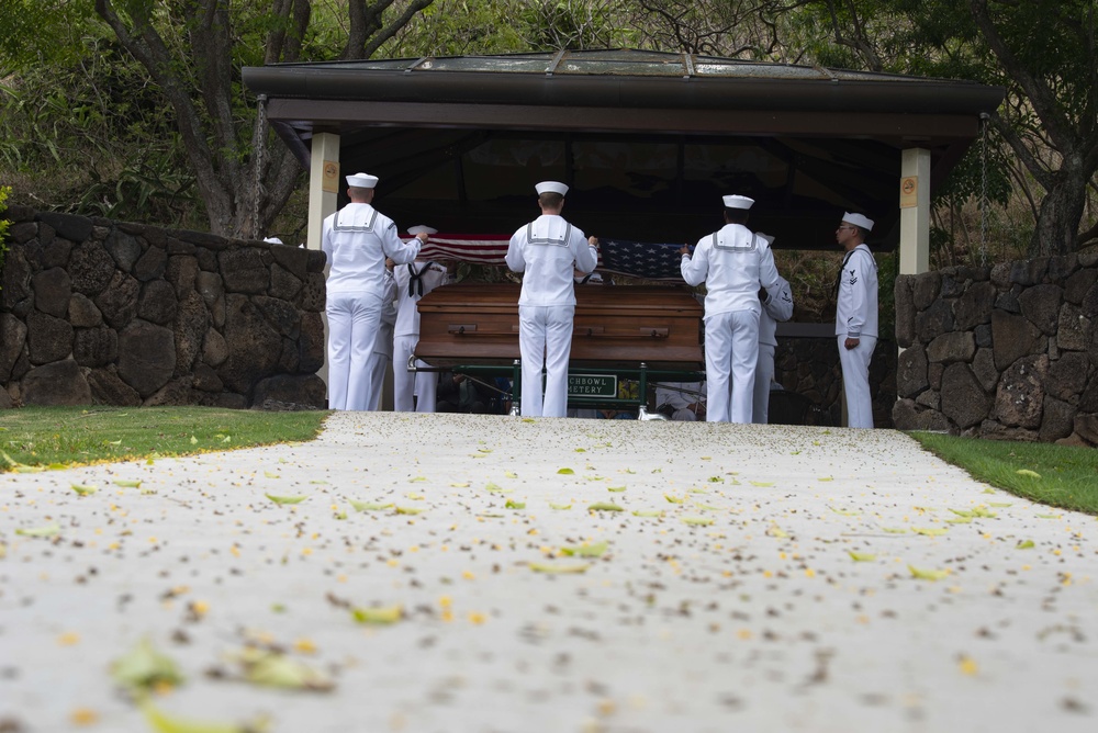 Funeral for Musician 1st Class Mason