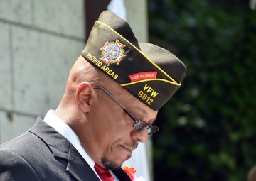 VFW remembers fallen at Yokohama War Cemetery