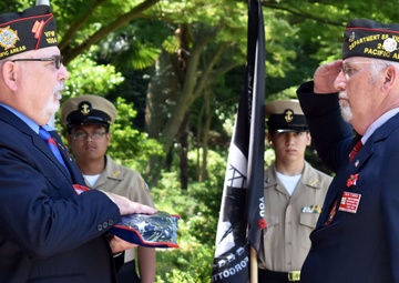 VFW remembers fallen at Yokohama War Cemetery