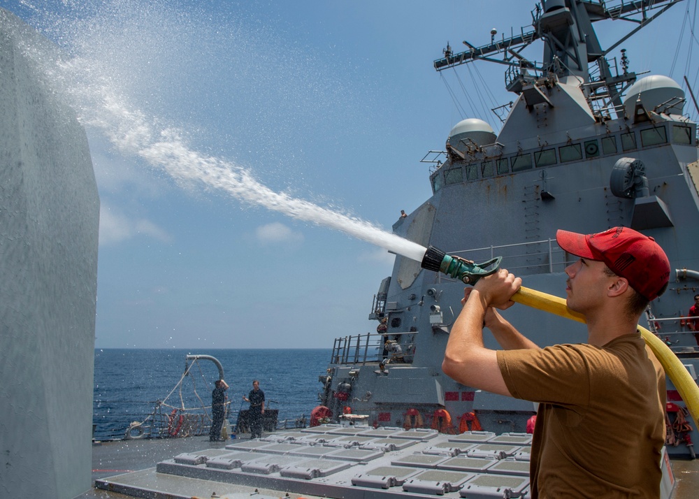USS Bainbridge Deployment