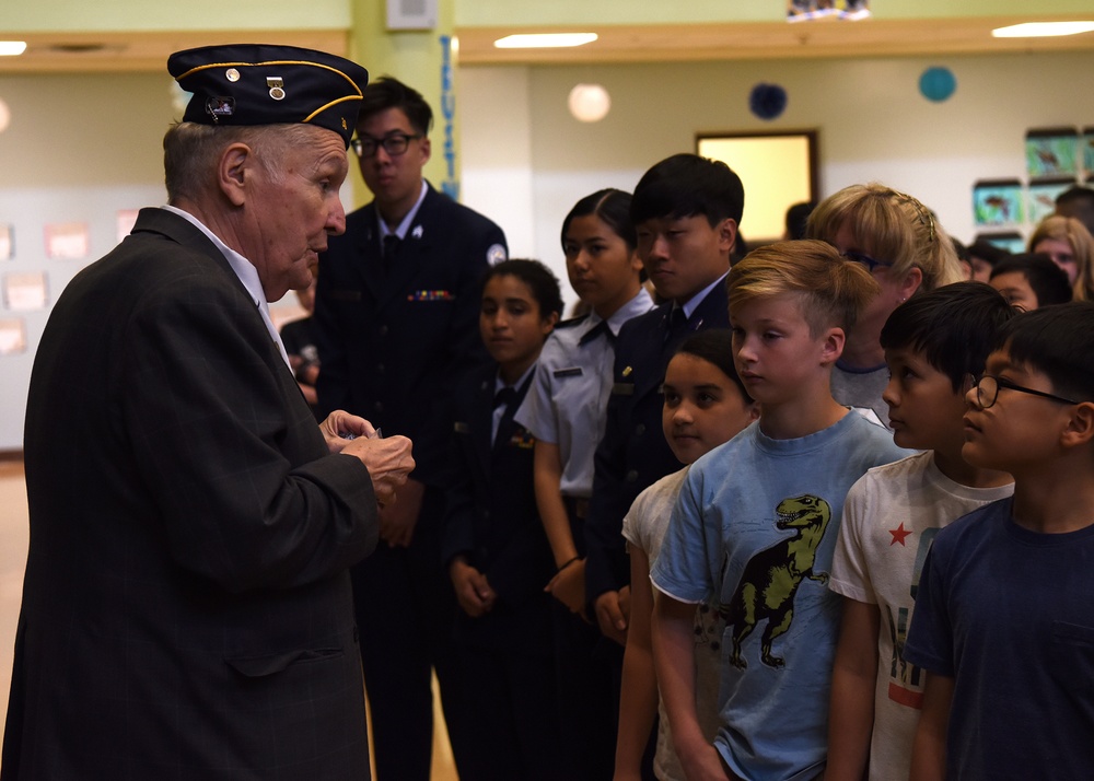 Students learn about ‘Old Glory’