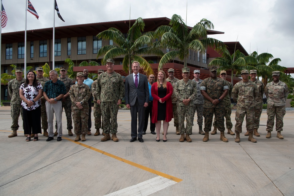 Acting Secretary of Defense Visits Defense POW/MIA Accounting Agency