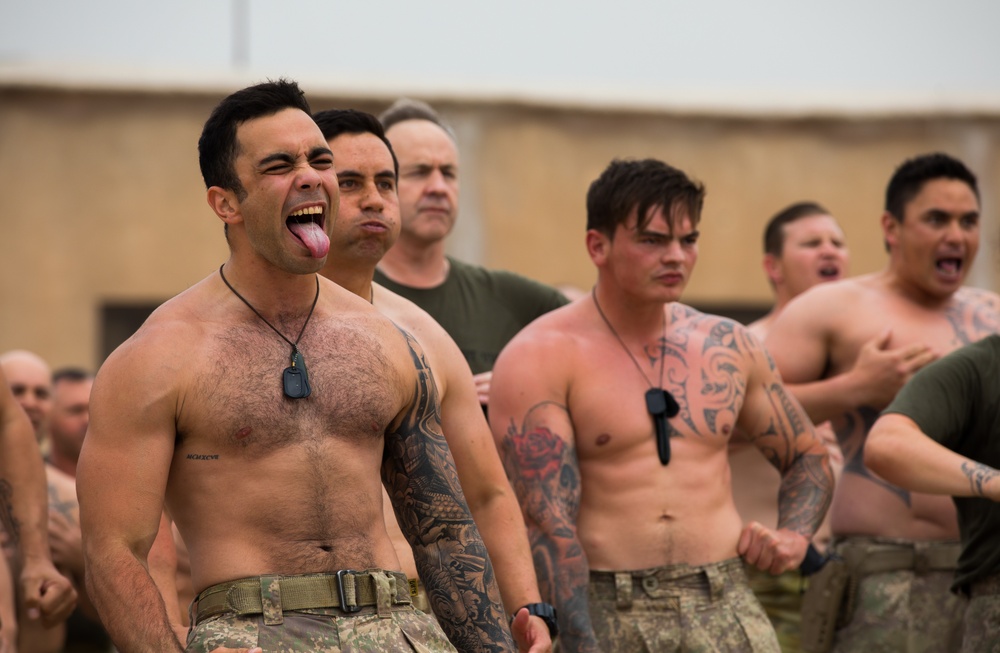 New Zealand Defense Force Haka