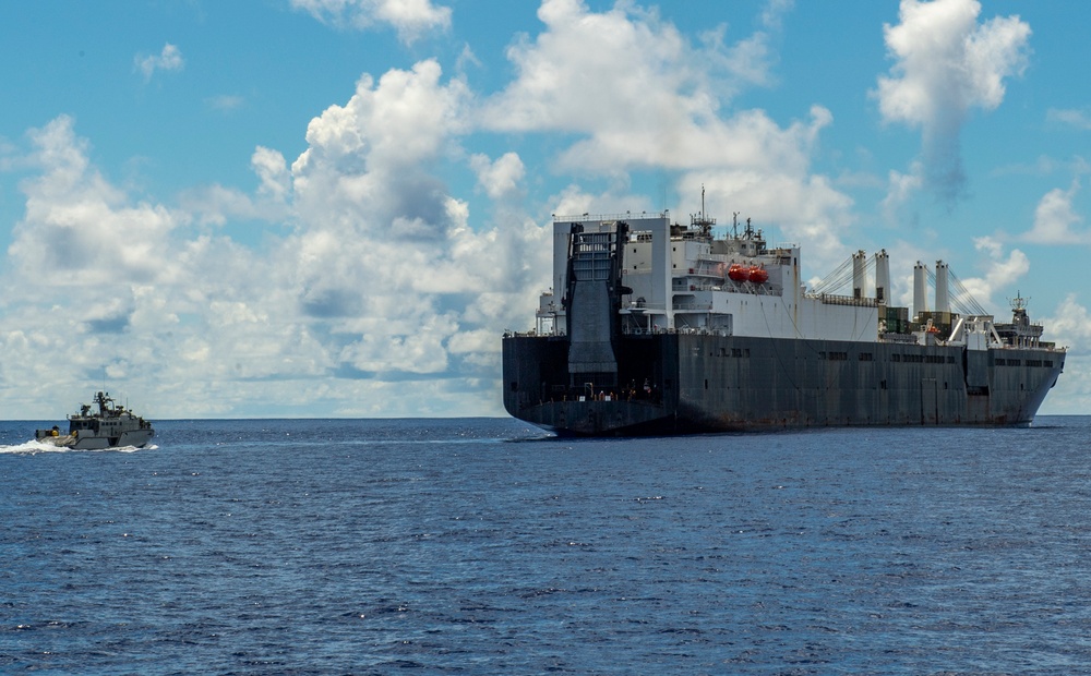 CSR 2 Conducts Astern Refuel Exercise