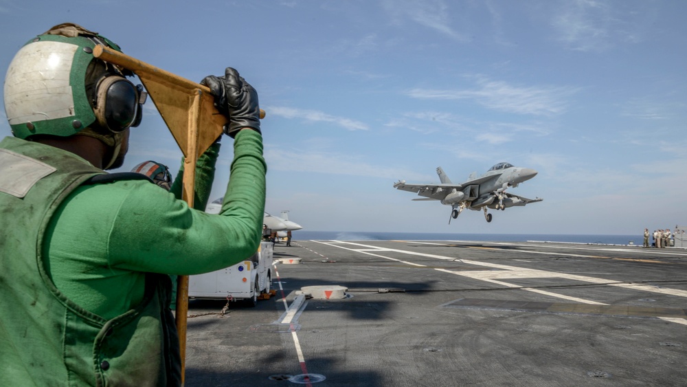 USS Ronald Reagan Flight Operations