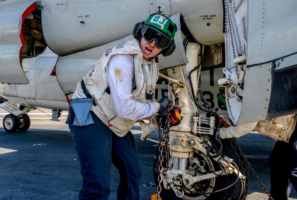 USS Ronald Reagan Underway Bridge Watches