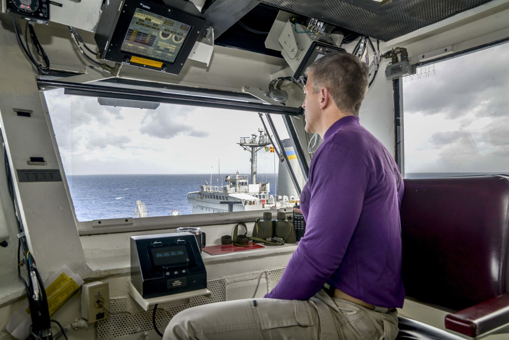 USS Ronald Reagan Underway Bridge Watches