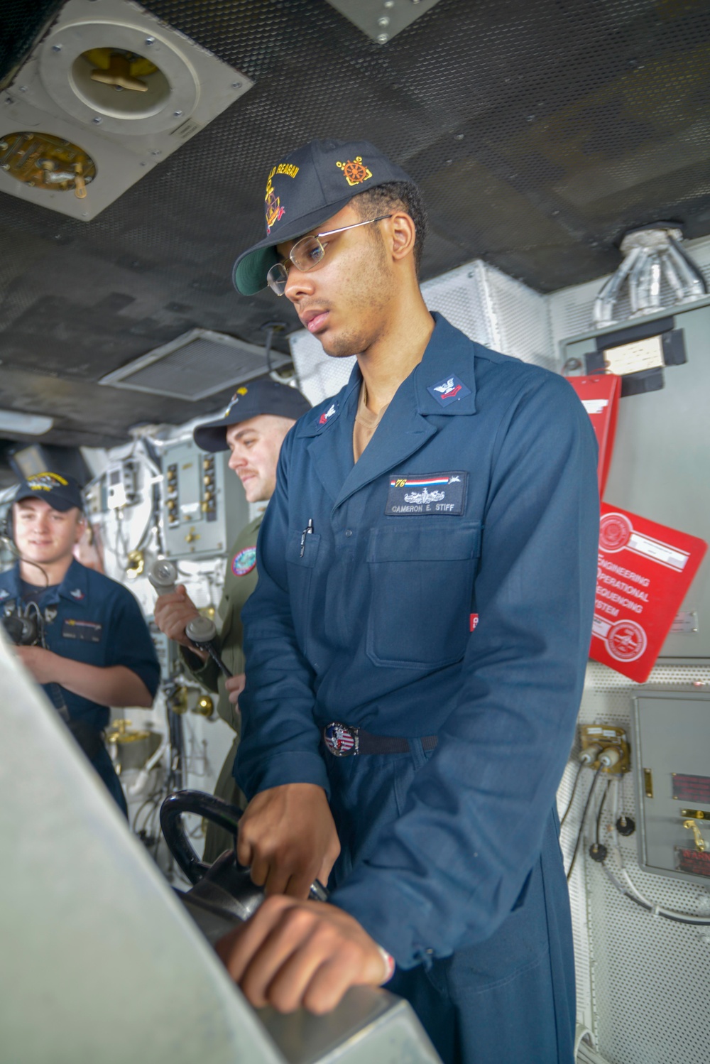 USS Ronald Reagan Underway Bridge Watches