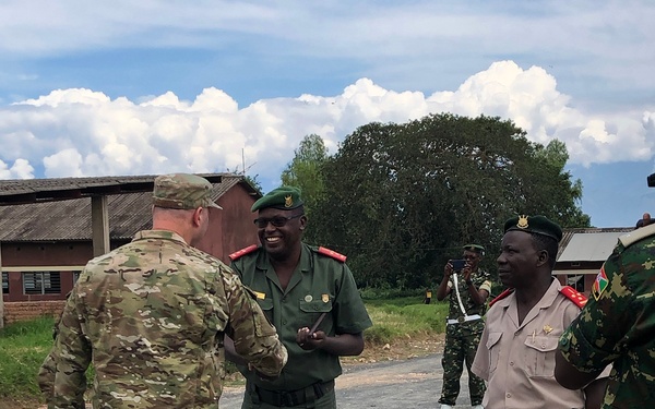CJTF-HOA deputy commanding general visits Burundi for key leader engagements