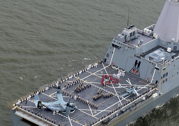 USS New York Departs 2019 Fleet Week New York