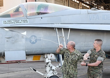 Onward and upward for Capt. Trent DeMoss at Fleet Readiness Center Southeast