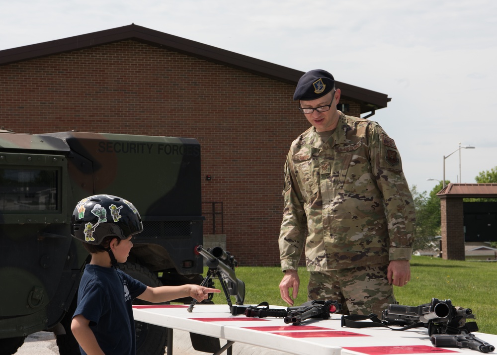 The 509th SFS conducts National Police Week demonstrations