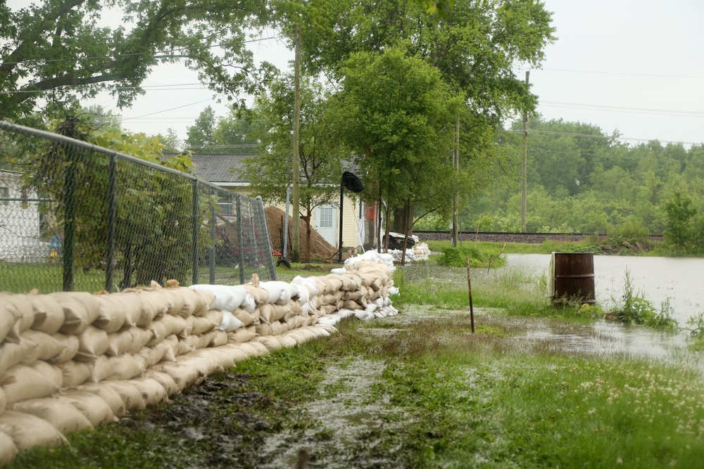 The Missouri National Guard responds to rising flood waters