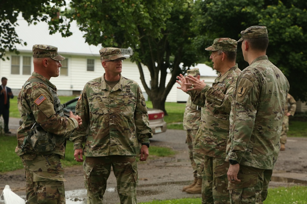 The Missouri National Guard responds to rising flood waters