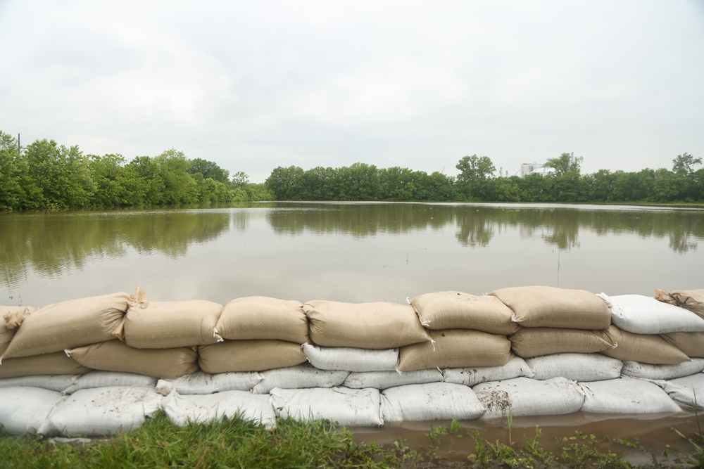 The Missouri National Guard responds to rising flood waters