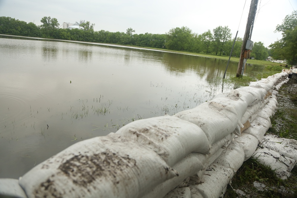 The Missouri National Guard responds to rising flood waters