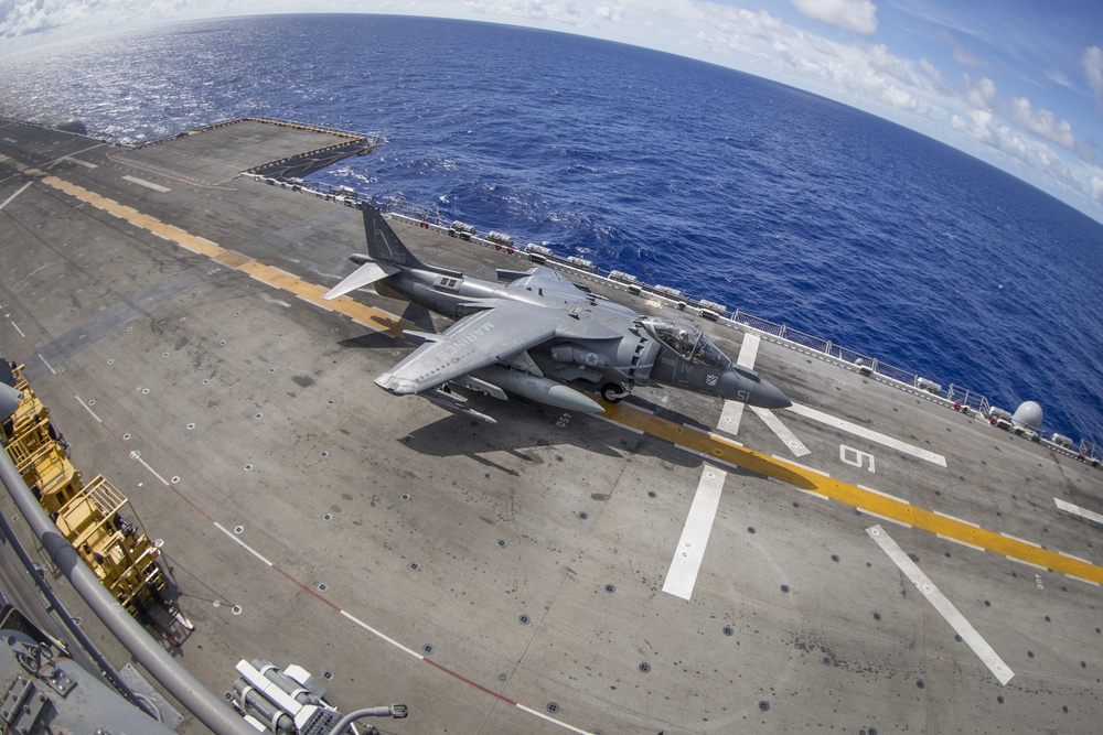 USS Boxer Flight Operations