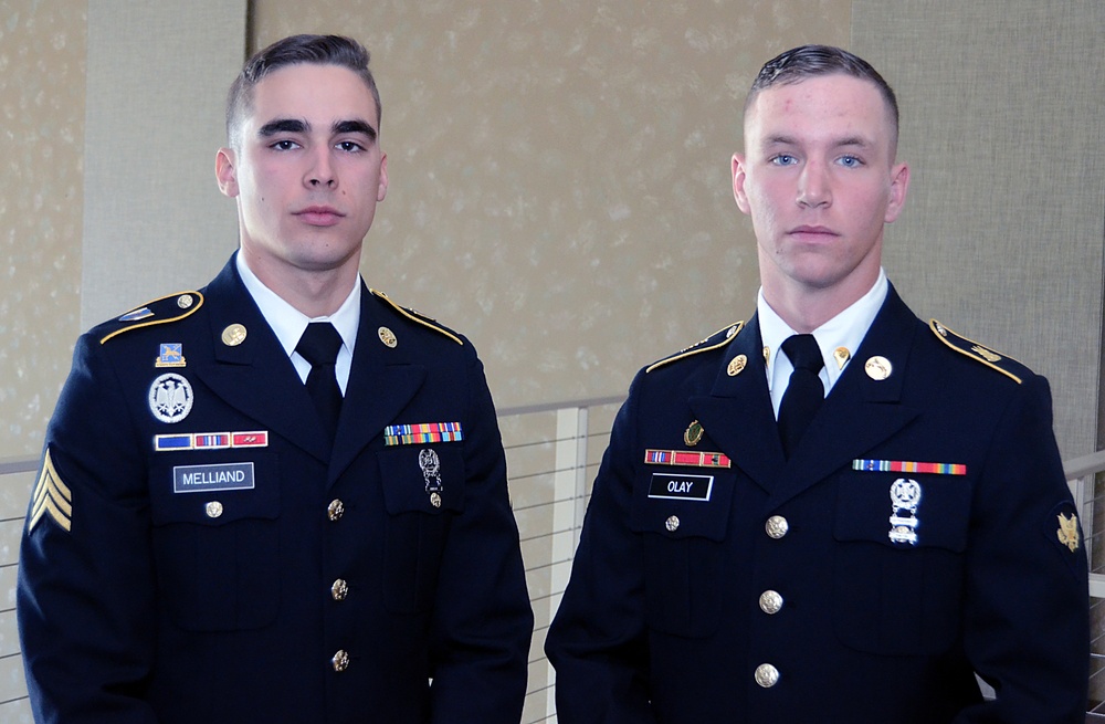 Mellian, Olay named Fort Riley Noncommissioned Officer, Soldier of the Quarter