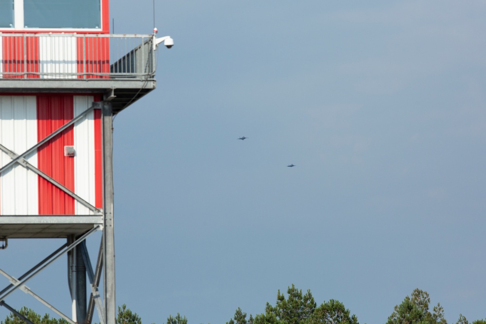 Warlords execute strafing at TBR