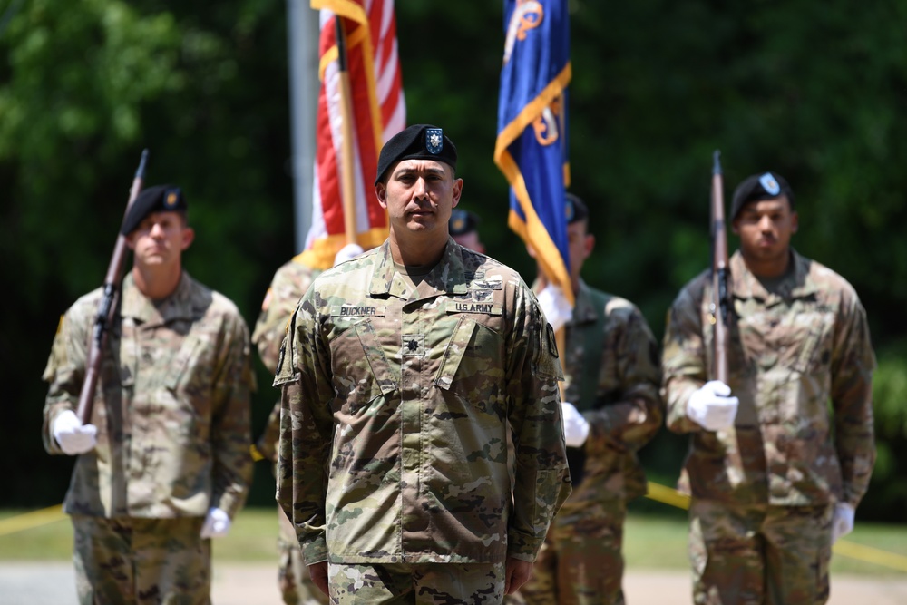 1st Battalion, 210th Aviation Regiment change of command ceremony