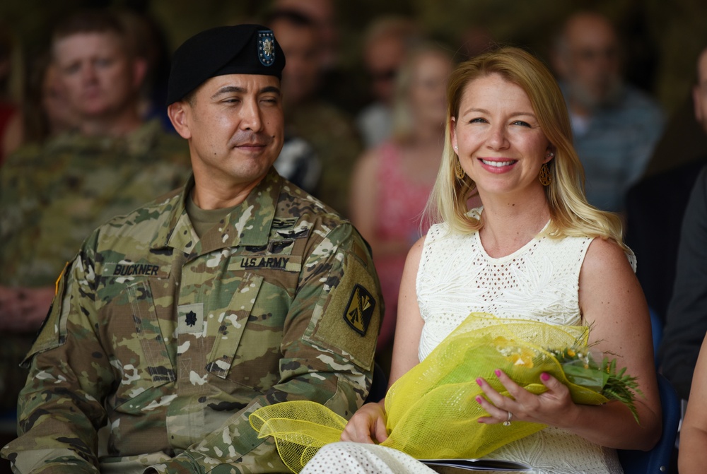 1st Battalion, 210th Aviation Regiment change of command ceremony