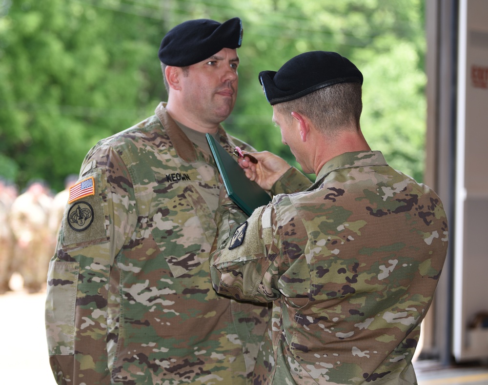 1st Battalion, 210th Aviation Regiment change of command ceremony