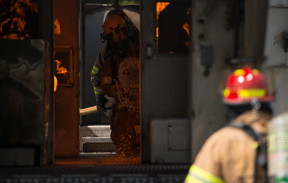 JB Charleston conducts annual mobile aircraft fire training