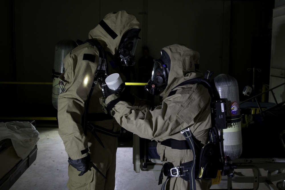 1st Marine Division CBRN Marines conduct training at Guardian Centers of Georgia