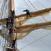 Coast Guard Tall Ship Eagle sails through the Solent