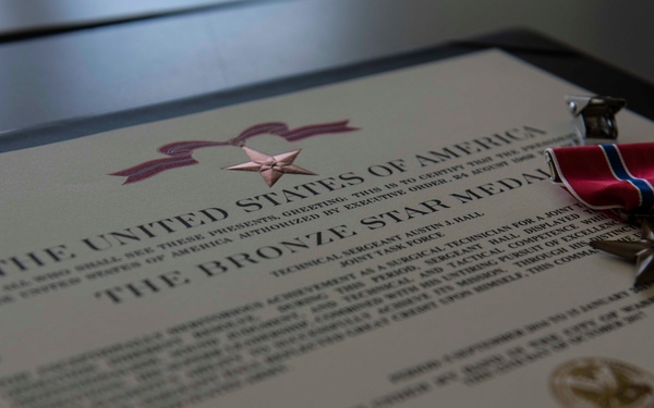 SOST member awarded Bronze Star Medal for life-saving actions