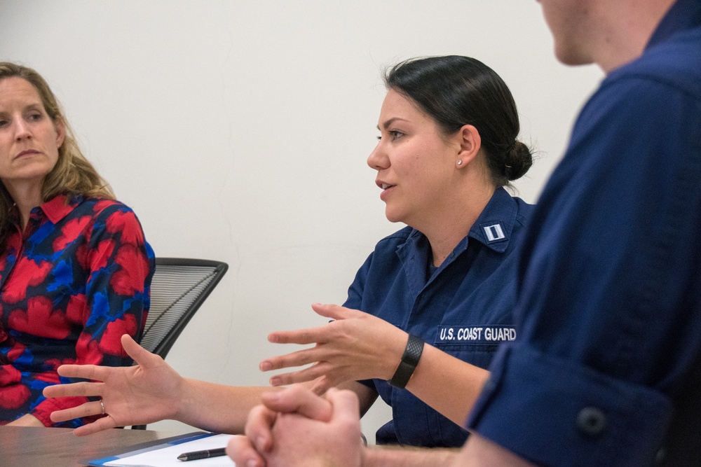 Coast Guard members visit the Kingdom of Tonga for Maritime Security discussions