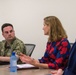 United States Navy and United States Coast Guard members visit the Australian High Commission in the Kingdom of Tonga for Maritime Security discussions