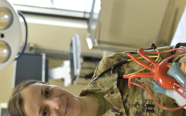 Army cardiologist - Captain (Dr.) Zorana Mrsic