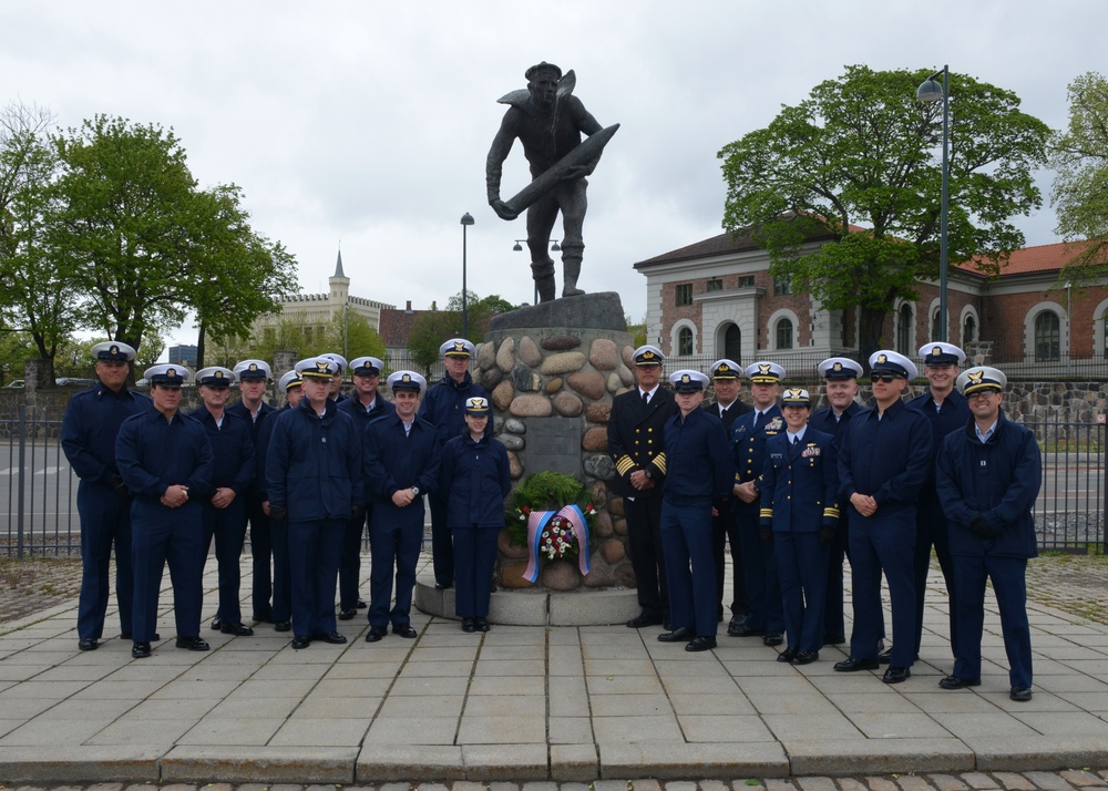 Coast Guard Tall Ship Eagle visits Norway