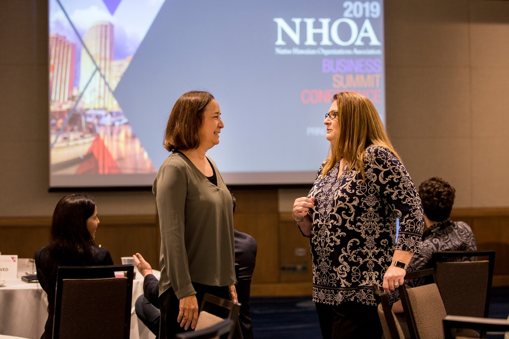 Small Business Programs chief attends NHOA Business Summit