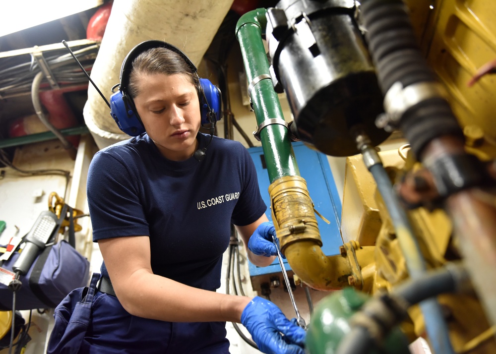 Coast Guard Tall Ship Eagle visits Europe