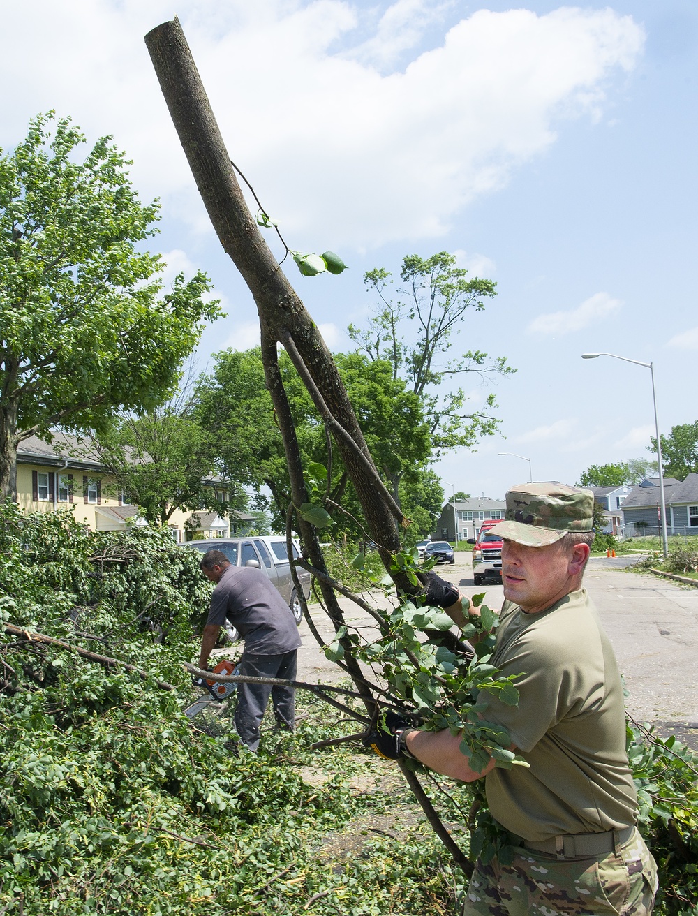 Tornado hits Wright-Patt