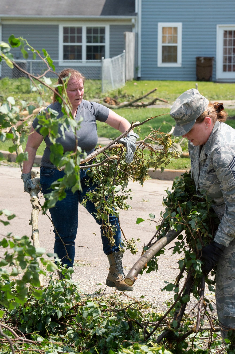 Tornado hits Wright-Patt