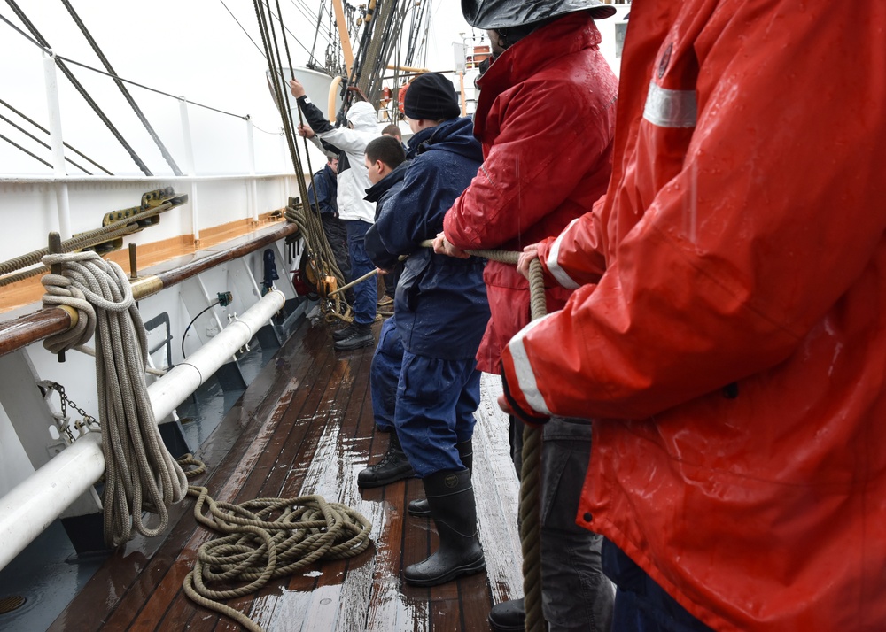 Coast Guard Tall Ship Eagle visits Europe
