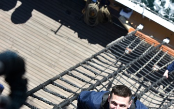 Coast Guard Tall Ship Eagle visits Europe