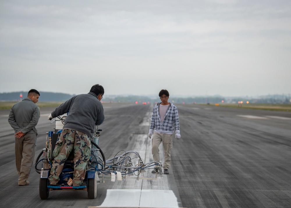374th CES Airmen revitalize Yokota's runway