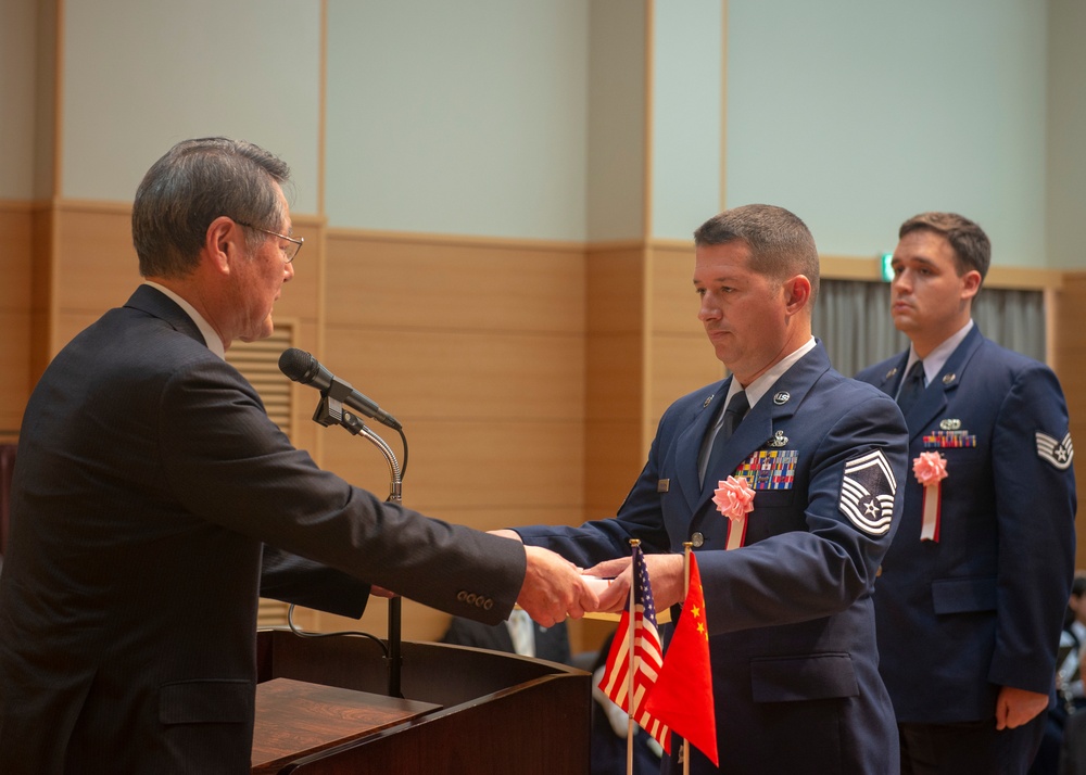 Yokota Airmen recognized in Good Deed Ceremony