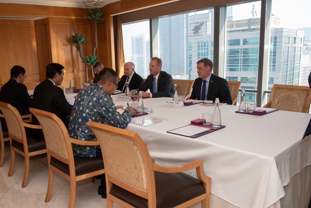 Acting Secretary of Defense Meets With Indonesia's Coordinating Minister for Maritime Affairs