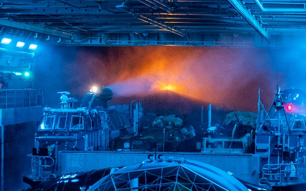 Well Deck Operations Aboard USS John P. Murtha