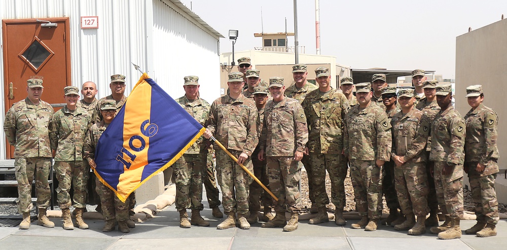 MG Walker Visits 1106th TASMG