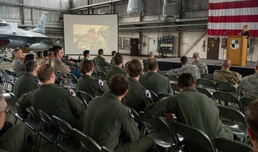 Robin Olds' daughter and P-51 come to Spangdahlem