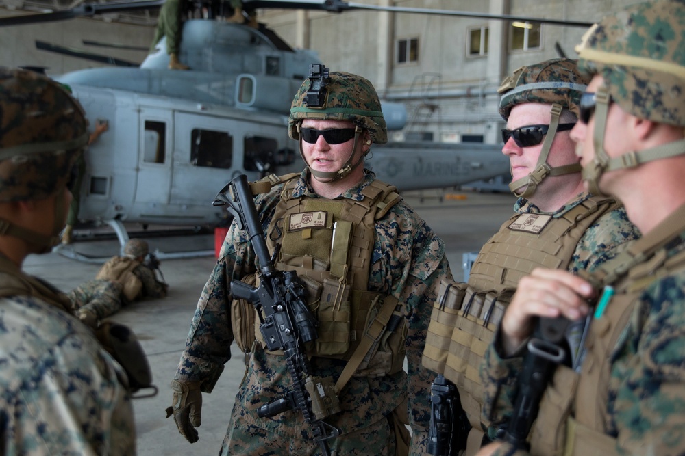 Echo Company hones skills with simulated on-off drills