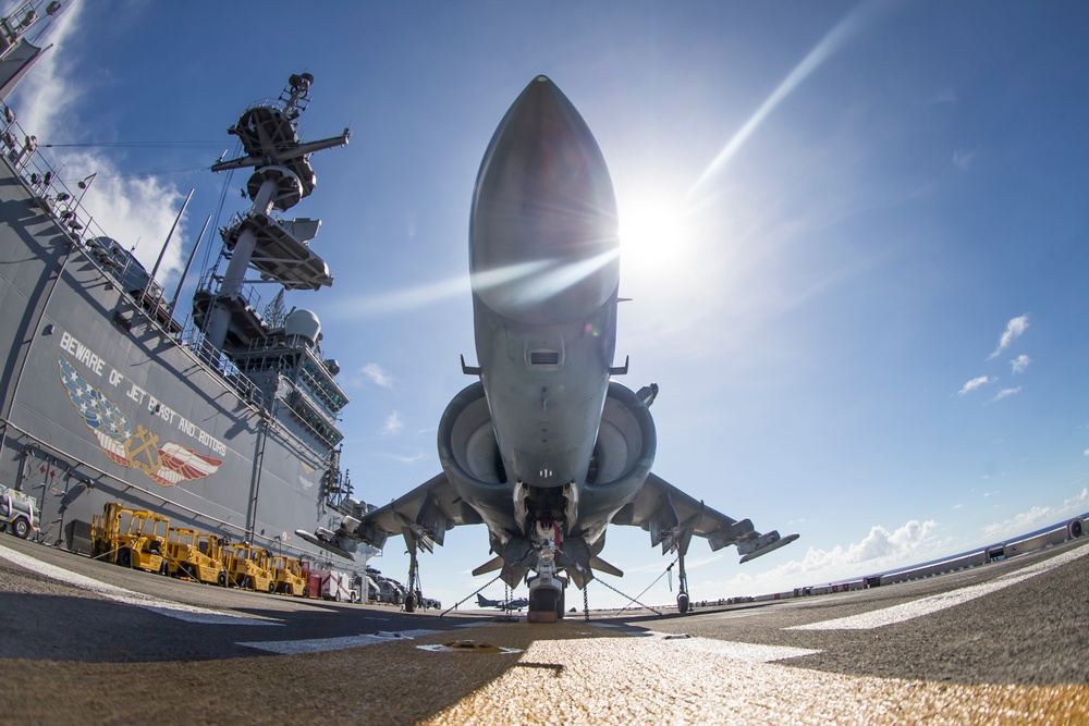 USS Boxer Flight Operations