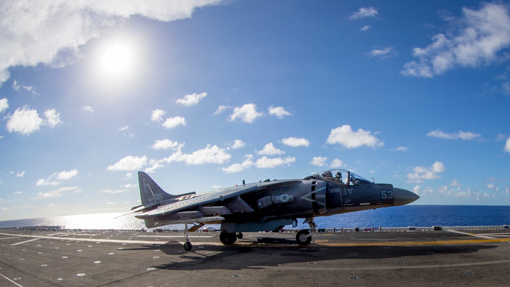 USS Boxer Flight Operations