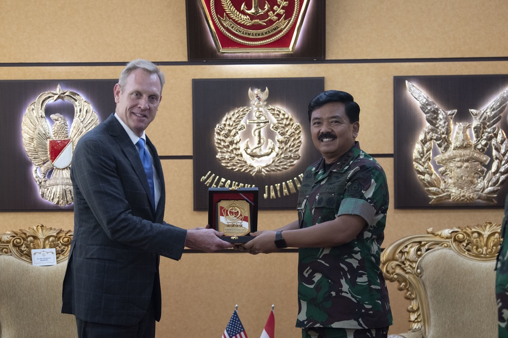 Acting Secretary of Defense Visits Indonesia’s Ministry of Defense, Indonesian National Military Headquarters